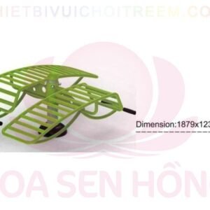 Dụng cụ thể dục ngoài trời FE-058-56 cho công viên, khu chung cư, nhà văn hóa phường xã – Hoa Sen Hồng
