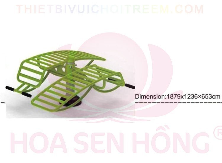 Dụng cụ thể dục ngoài trời FE-058-56 cho công viên, khu chung cư, nhà văn hóa phường xã – Hoa Sen Hồng