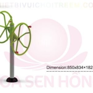Dụng cụ thể dục ngoài trời FE-058-58 cho công viên, khu chung cư, nhà văn hóa phường xã – Hoa Sen Hồng