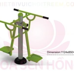 Dụng cụ thể dục ngoài trời FE-058-61 cho công viên, khu chung cư, nhà văn hóa phường xã – Hoa Sen Hồng