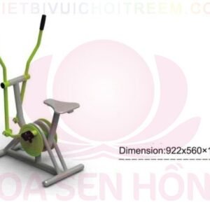 Dụng cụ thể dục ngoài trời FE-058-63 cho công viên, khu chung cư, nhà văn hóa phường xã – Hoa Sen Hồng