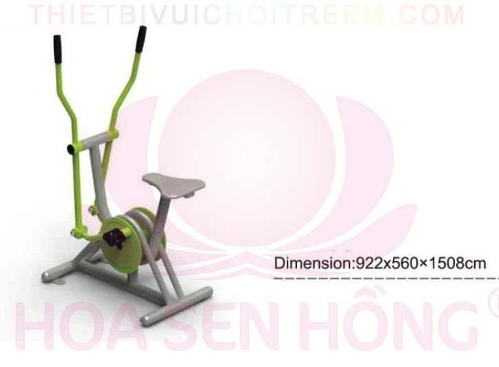 Dụng cụ thể dục ngoài trời FE-058-63 cho công viên, khu chung cư, nhà văn hóa phường xã – Hoa Sen Hồng