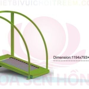 Dụng cụ thể dục ngoài trời FE-058-65 cho công viên, khu chung cư, nhà văn hóa phường xã – Hoa Sen Hồng
