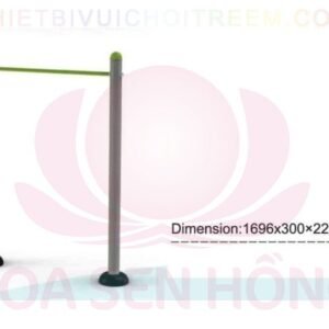 Dụng cụ thể dục ngoài trời FE-058-75 cho công viên, khu chung cư, nhà văn hóa phường xã – Hoa Sen Hồng
