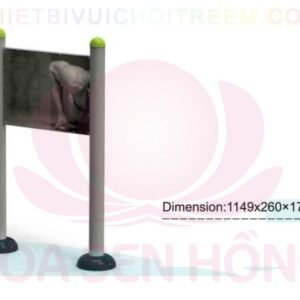Dụng cụ thể dục ngoài trời FE-058-80 cho công viên, khu chung cư, nhà văn hóa phường xã – Hoa Sen Hồng