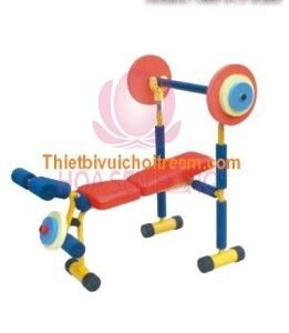 Dụng cụ thể dục trong nhà FE-58-09 cho công viên, khu chung cư, nhà văn hóa phường xã – Hoa Sen Hồng