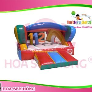 Nhà hơi – nhà phao IB-054-01 cho sự kiện, khu vui chơi, resort – Hoa Sen Hồng