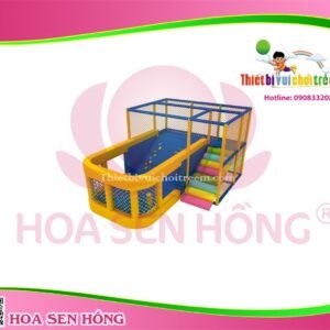 Nhà hơi – nhà phao IB-054-07 cho sự kiện, khu vui chơi, resort – Hoa Sen Hồng
