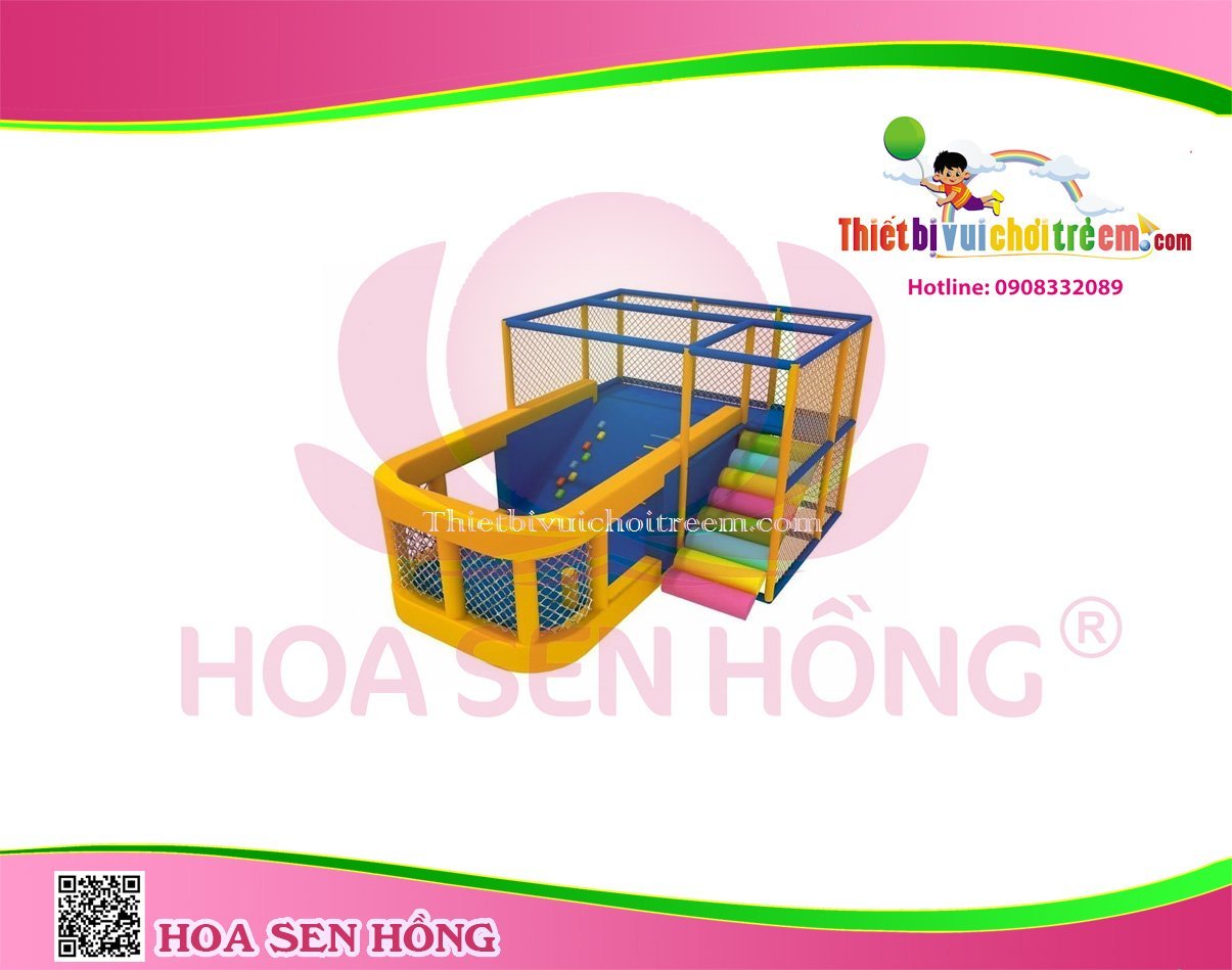Nhà hơi – nhà phao IB-054-07 cho sự kiện, khu vui chơi, resort – Hoa Sen Hồng