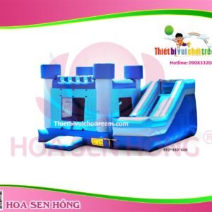 Nhà hơi – nhà phao IB-054-10 cho sự kiện, khu vui chơi, resort – Hoa Sen Hồng