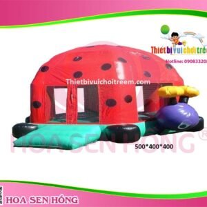 Nhà hơi – nhà phao IB-054-12 cho sự kiện, khu vui chơi, resort – Hoa Sen Hồng