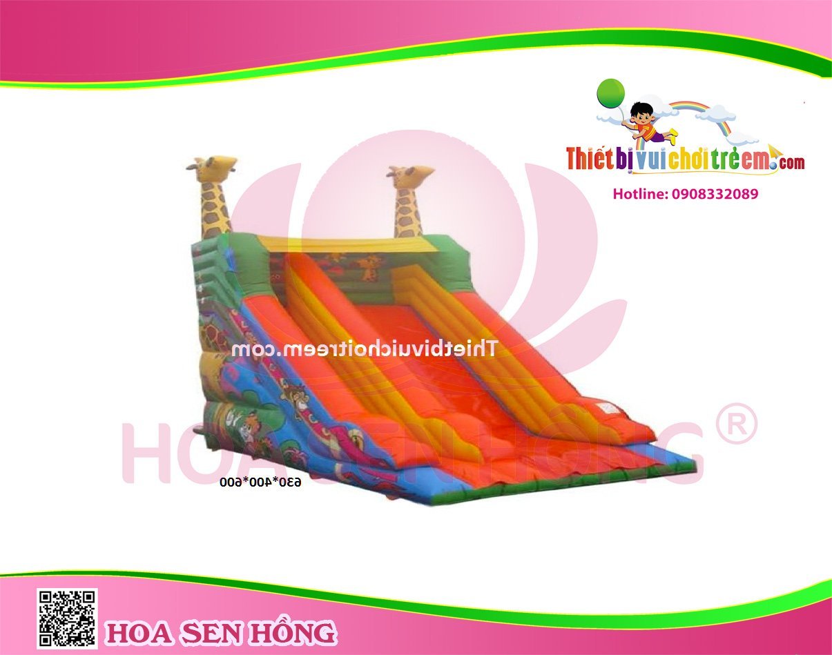 Nhà hơi – nhà phao IB-054-14 cho sự kiện, khu vui chơi, resort – Hoa Sen Hồng
