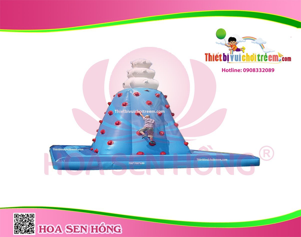 Nhà hơi – nhà phao IB-054-20 cho sự kiện, khu vui chơi, resort – Hoa Sen Hồng