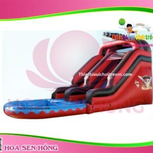 Nhà hơi – nhà phao IB-054-24 cho sự kiện, khu vui chơi, resort – Hoa Sen Hồng