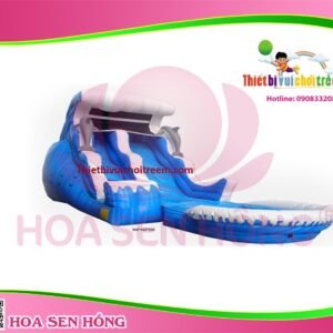 Nhà hơi – nhà phao IB-054-26 cho sự kiện, khu vui chơi, resort – Hoa Sen Hồng