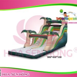 Nhà hơi – nhà phao IB-054-28 cho sự kiện, khu vui chơi, resort – Hoa Sen Hồng