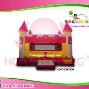 Nhà hơi – nhà phao IB-054-31 cho sự kiện, khu vui chơi, resort – Hoa Sen Hồng