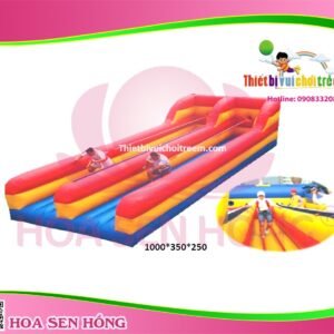 Nhà hơi – nhà phao IB-054-38 cho sự kiện, khu vui chơi, resort – Hoa Sen Hồng