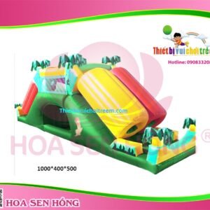 Nhà hơi – nhà phao IB-054-39 cho sự kiện, khu vui chơi, resort – Hoa Sen Hồng