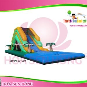 Nhà hơi – nhà phao IB-054-42 cho sự kiện, khu vui chơi, resort – Hoa Sen Hồng