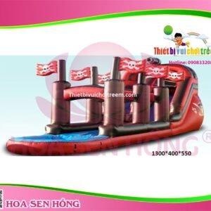 Nhà hơi – nhà phao IB-054-44 cho sự kiện, khu vui chơi, resort – Hoa Sen Hồng