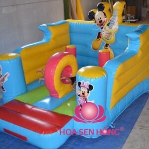 Nhà hơi – nhà phao IB-054-98 cho sự kiện, khu vui chơi, resort – Hoa Sen Hồng