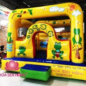 Nhà hơi – nhà phao IB-54-24 cho sự kiện, khu vui chơi, resort – Hoa Sen Hồng
