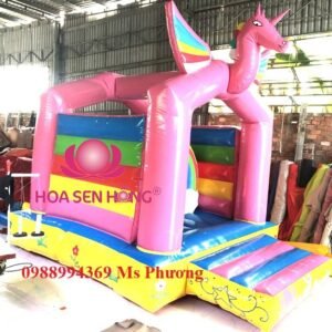 Nhà hơi – nhà phao IB-54-27 cho sự kiện, khu vui chơi, resort – Hoa Sen Hồng