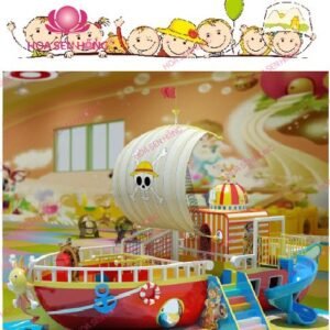 Khu liên hoàn trong nhà IN-052-11 cho khu vui chơi trong nhà trung tâm thương mại, nhà hàng, trường mầm non – Hoa Sen Hồng