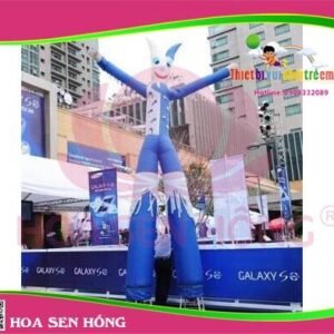 Rối hơi IP-054-04 cho sự kiện, khu vui chơi, resort – Hoa Sen Hồng