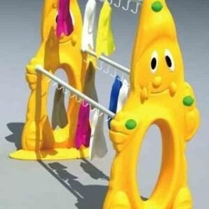 Kệ treo khăn KS-46-17 cho trường mầm non, nhóm trẻ – Hoa Sen Hồng