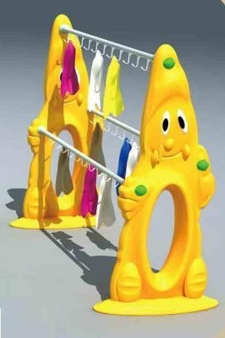 Kệ treo khăn KS-46-17 cho trường mầm non, nhóm trẻ – Hoa Sen Hồng