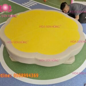 Mâm chao EI-53-10 cho khu vui chơi trong nhà trung tâm thương mại, nhà hàng, trường mầm non – Hoa Sen Hồng