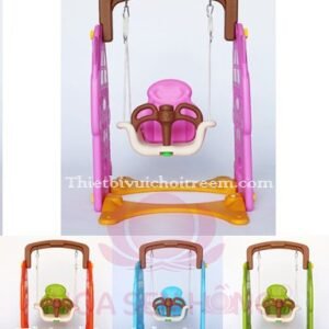 Đồ chơi trong nhà PT-026-01 cho khu vui chơi trong nhà trung tâm thương mại, nhà hàng, trường mầm non – Hoa Sen Hồng