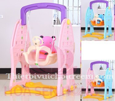 Đồ chơi trong nhà PT-026-02 cho khu vui chơi trong nhà trung tâm thương mại, nhà hàng, trường mầm non – Hoa Sen Hồng