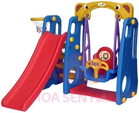 Đồ chơi trong nhà PT-026-14 cho khu vui chơi trong nhà trung tâm thương mại, nhà hàng, trường mầm non – Hoa Sen Hồng