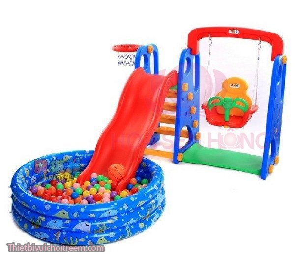 Đồ chơi trong nhà PT-026-09 cho khu vui chơi trong nhà trung tâm thương mại, nhà hàng, trường mầm non – Hoa Sen Hồng