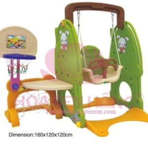 Đồ chơi trong nhà PT-026-18 cho khu vui chơi trong nhà trung tâm thương mại, nhà hàng, trường mầm non – Hoa Sen Hồng