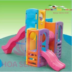 Đồ chơi trong nhà PT-026-21 cho khu vui chơi trong nhà trung tâm thương mại, nhà hàng, trường mầm non – Hoa Sen Hồng