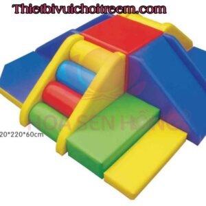 Đồ chơi trong nhà PT-30-01 cho khu vui chơi trong nhà trung tâm thương mại, nhà hàng, trường mầm non – Hoa Sen Hồng