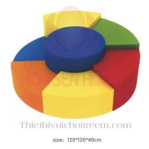 Đồ chơi trong nhà PT-30-04 cho khu vui chơi trong nhà trung tâm thương mại, nhà hàng, trường mầm non – Hoa Sen Hồng