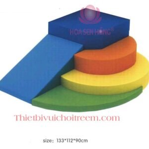 Đồ chơi trong nhà PT-30-07 cho khu vui chơi trong nhà trung tâm thương mại, nhà hàng, trường mầm non – Hoa Sen Hồng