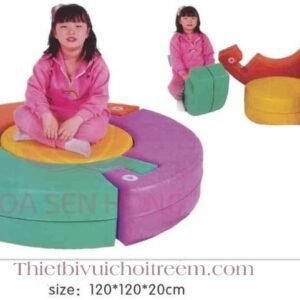 Đồ chơi trong nhà PT-30-08 cho khu vui chơi trong nhà trung tâm thương mại, nhà hàng, trường mầm non – Hoa Sen Hồng