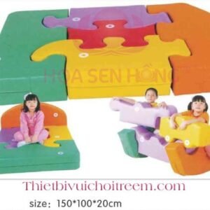 Đồ chơi trong nhà PT-30-09 cho khu vui chơi trong nhà trung tâm thương mại, nhà hàng, trường mầm non – Hoa Sen Hồng