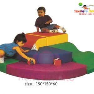 Đồ chơi trong nhà PT-30-16 cho khu vui chơi trong nhà trung tâm thương mại, nhà hàng, trường mầm non – Hoa Sen Hồng