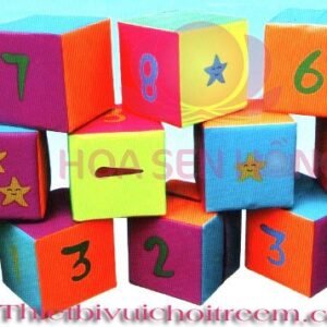 Xếp số PT-30-17 cho khu vui chơi trong nhà trung tâm thương mại, nhà hàng, trường mầm non – Hoa Sen Hồng