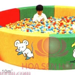 Bể banh PT-30-31 cho khu vui chơi trong nhà trung tâm thương mại, nhà hàng, trường mầm non – Hoa Sen Hồng