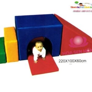 Đồ chơi trong nhà PT-30-33 cho khu vui chơi trong nhà trung tâm thương mại, nhà hàng, trường mầm non – Hoa Sen Hồng