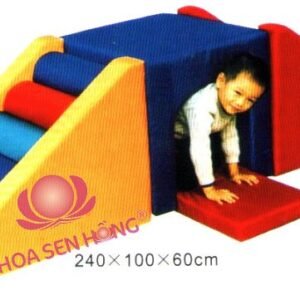 Đồ chơi trong nhà PT-30-34 cho khu vui chơi trong nhà trung tâm thương mại, nhà hàng, trường mầm non – Hoa Sen Hồng