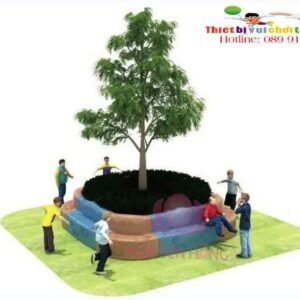 Đồ chơi trong nhà PT-31-17 cho khu vui chơi trong nhà trung tâm thương mại, nhà hàng, trường mầm non – Hoa Sen Hồng